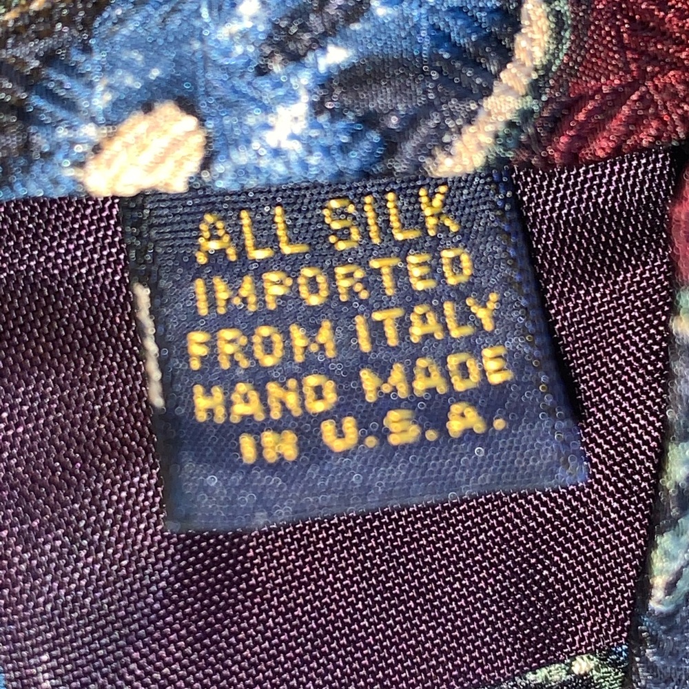 EUC XMI 325 Series for Nordstrom 100% Silk Tie - Picture 6 of 7